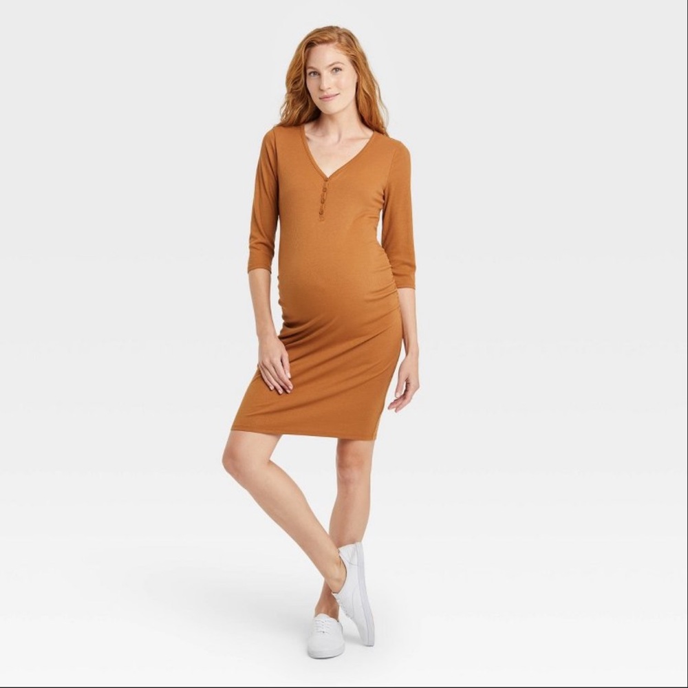 Maternity Henley dress